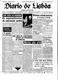 Sábado, 23 de Outubro de 1965 (3ª edição)