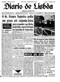 Sexta,  5 de Novembro de 1965 (1ª edição)