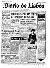 Sábado,  6 de Novembro de 1965 (2ª edição)