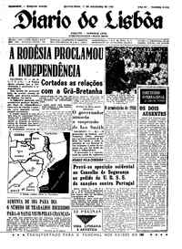 Quinta, 11 de Novembro de 1965 (2ª edição)