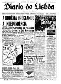 Quinta, 11 de Novembro de 1965 (3ª edição)