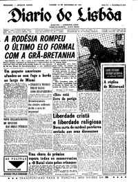 Sábado, 13 de Novembro de 1965 (2ª edição)