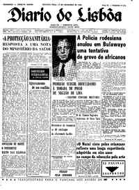 Segunda, 15 de Novembro de 1965 (1ª edição)