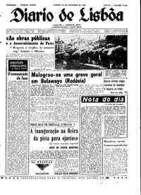 Sábado, 20 de Novembro de 1965 (1ª edição)