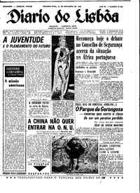 Segunda, 22 de Novembro de 1965 (2ª edição)