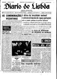 Terça, 30 de Novembro de 1965 (2ª edição)