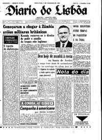 Sexta,  3 de Dezembro de 1965 (2ª edição)