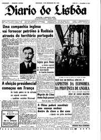 Domingo,  5 de Dezembro de 1965 (1ª edição)