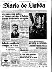 Domingo,  5 de Dezembro de 1965 (2ª edição)