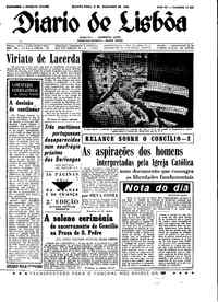 Quarta,  8 de Dezembro de 1965 (2ª edição)