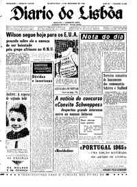 Quarta, 15 de Dezembro de 1965 (1ª edição)