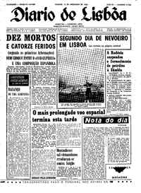 Sábado, 18 de Dezembro de 1965 (1ª edição)