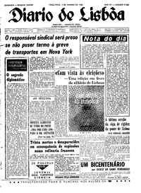 Terça,  4 de Janeiro de 1966 (3ª edição)