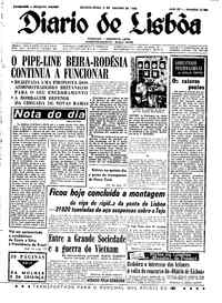 Quarta,  5 de Janeiro de 1966 (2ª edição)