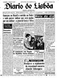 Quinta,  6 de Janeiro de 1966 (1ª edição)