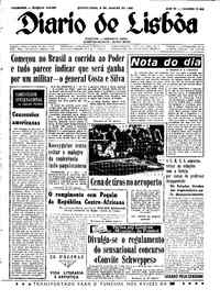 Quinta,  6 de Janeiro de 1966 (3ª edição)