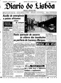 Sábado,  8 de Janeiro de 1966 (1ª edição)