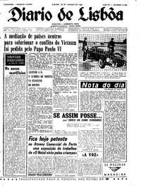 Sábado, 29 de Janeiro de 1966 (1ª edição)