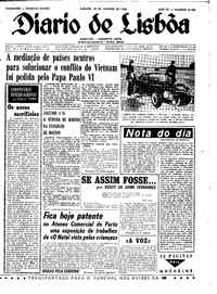 Sábado, 29 de Janeiro de 1966 (2ª edição)