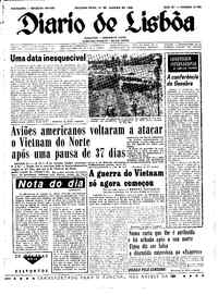 Segunda, 31 de Janeiro de 1966 (1ª edição)