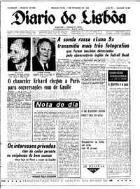 Segunda,  7 de Fevereiro de 1966 (1ª edição)