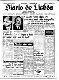 Segunda,  7 de Fevereiro de 1966 (2ª edição)