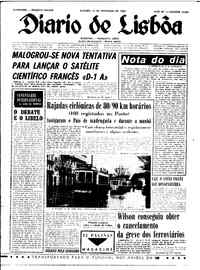 Sábado, 12 de Fevereiro de 1966 (1ª edição)