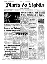 Sábado, 26 de Fevereiro de 1966 (1ª edição)