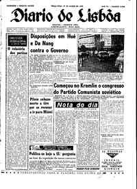 Terça, 29 de Março de 1966 (1ª edição)