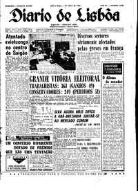 Sexta,  1 de Abril de 1966 (3ª edição)