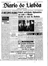 Quinta,  7 de Abril de 1966 (1ª edição)