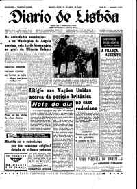 Quarta, 13 de Abril de 1966 (1ª edição)