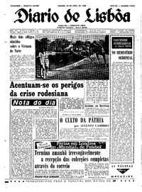 Sábado, 30 de Abril de 1966 (1ª edição)