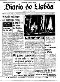 Segunda,  9 de Maio de 1966 (3ª edição)