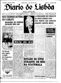 Quarta, 11 de Maio de 1966 (1ª edição)