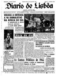 Quarta, 25 de Maio de 1966 (2ª edição)