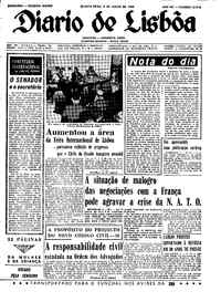 Quarta,  8 de Junho de 1966 (2ª edição)