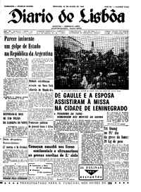 Domingo, 26 de Junho de 1966 (1ª edição)