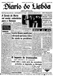 Sábado,  2 de Julho de 1966 (1ª edição)