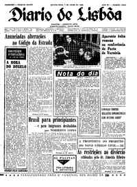 Quinta,  7 de Julho de 1966 (1ª edição)