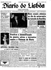 Sábado,  9 de Julho de 1966 (2ª edição)