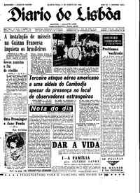 Quarta,  3 de Agosto de 1966 (1ª edição)