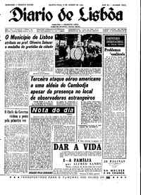 Quarta,  3 de Agosto de 1966 (2ª edição)