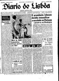 Quinta,  4 de Agosto de 1966 (2ª edição)