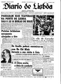 Domingo, 14 de Agosto de 1966 (2ª edição)