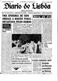 Segunda, 22 de Agosto de 1966 (1ª edição)