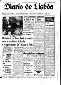 Quarta, 31 de Agosto de 1966 (1ª edição)