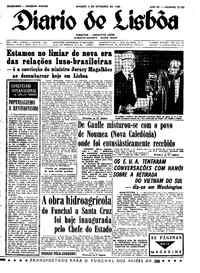 Sábado,  3 de Setembro de 1966 (1ª edição)