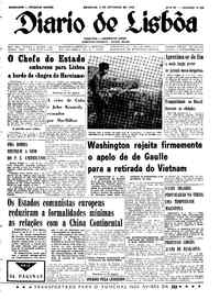 Domingo,  4 de Setembro de 1966 (2ª edição)