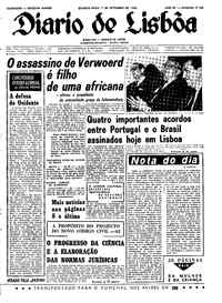 Quarta,  7 de Setembro de 1966 (3ª edição)